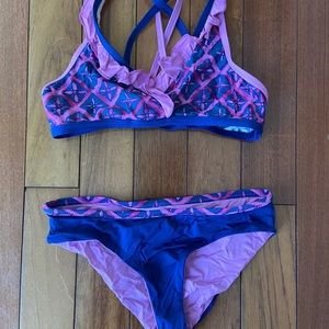 Girls Patagonia reversible bikini